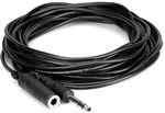 Hosa HPE310 Headphone Extension Cable 1/4" TRS to 1/4" TRS 10 Foot Front View